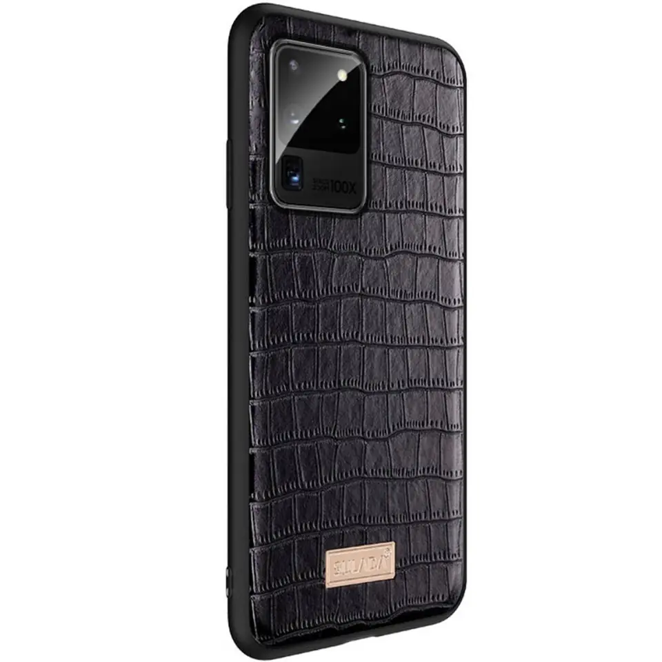 ⁨Case SAMSUNG GALAXY S20 ULTRA SULADA Luxurious Soft black⁩ at Wasserman.eu