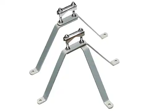 ⁨Wall holders Set with support. 50cm from the wall. masonry 50cm⁩ at Wasserman.eu