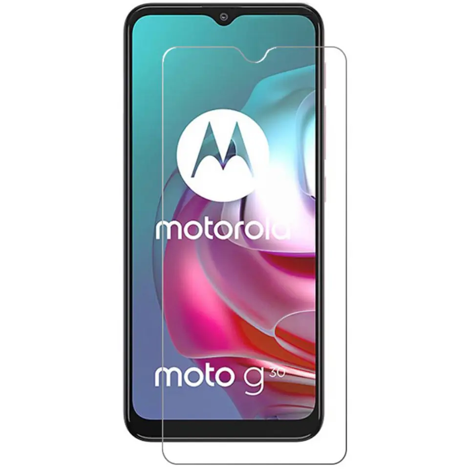 ⁨Tempered glass MOTOROLA MOTO G30⁩ at Wasserman.eu