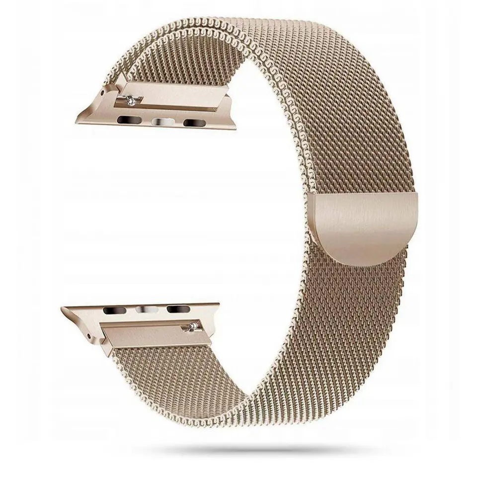 ⁨Strap APPLE WATCH 1 / 2 / 3 / 4 / 5 (38 / 40mm) Tech-Protect Milaneseband gold⁩ at Wasserman.eu