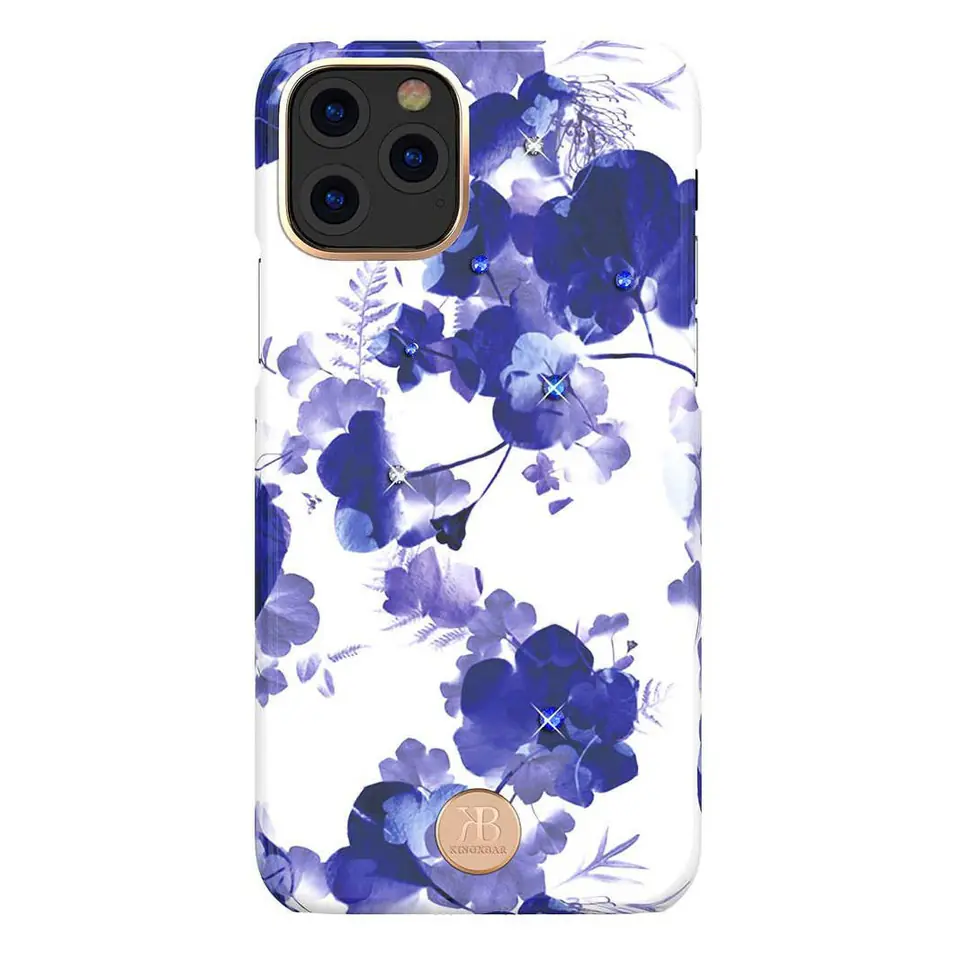 ⁨Etui IPHONE 11 PRO Kingxbar Blossom Series Orchid⁩ w sklepie Wasserman.eu