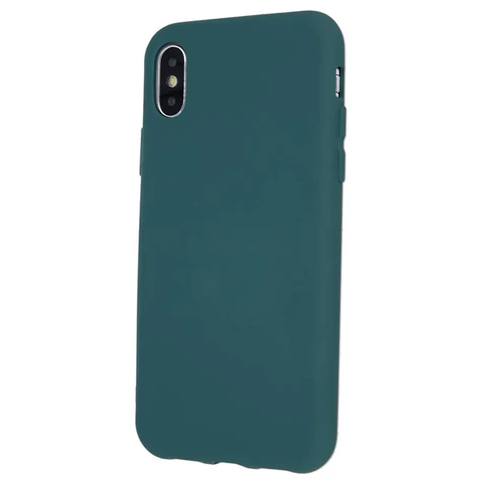 ⁨Case IPHONE 11 Silicone case elastic silicone dark green⁩ at Wasserman.eu