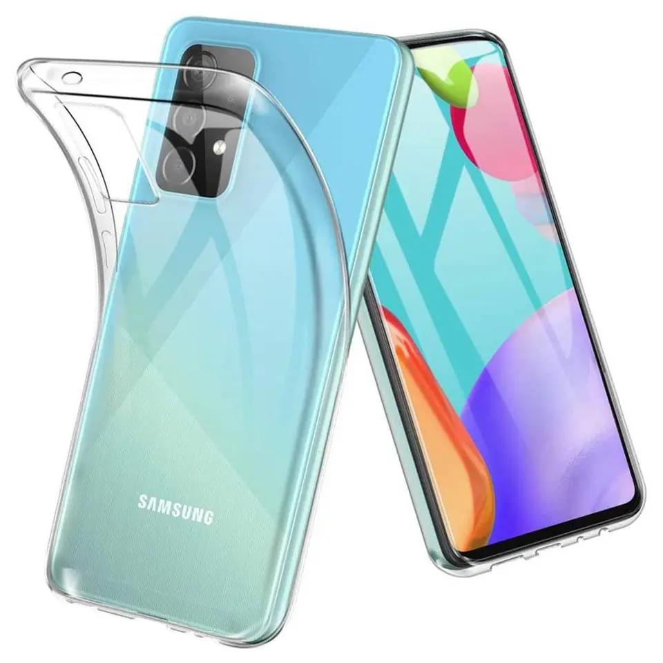 ⁨Etui SAMSUNG GALAXY A52 / A52s Jelly Case Mercury silikonowe transparentne⁩ w sklepie Wasserman.eu