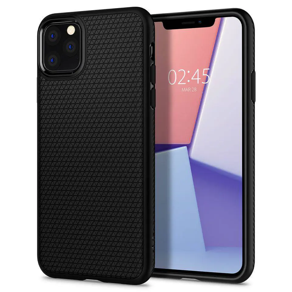 ⁨SPIGEN LIQUID AIR IPHONE 11 PRO MATTE BLACK⁩ w sklepie Wasserman.eu