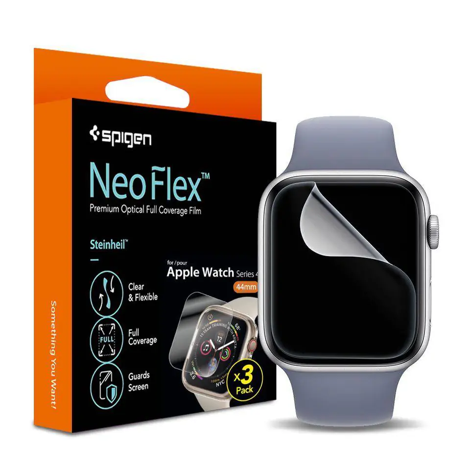 ⁨FOLIA OCHRONNA SPIGEN NEO FLEX HD APPLE WATCH 4/5/6/SE (40MM)⁩ w sklepie Wasserman.eu