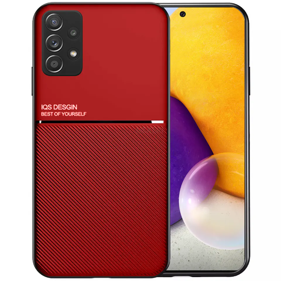 ⁨Case SAMSUNG GALAXY A72 Nexeri Business Magnetic red⁩ at Wasserman.eu