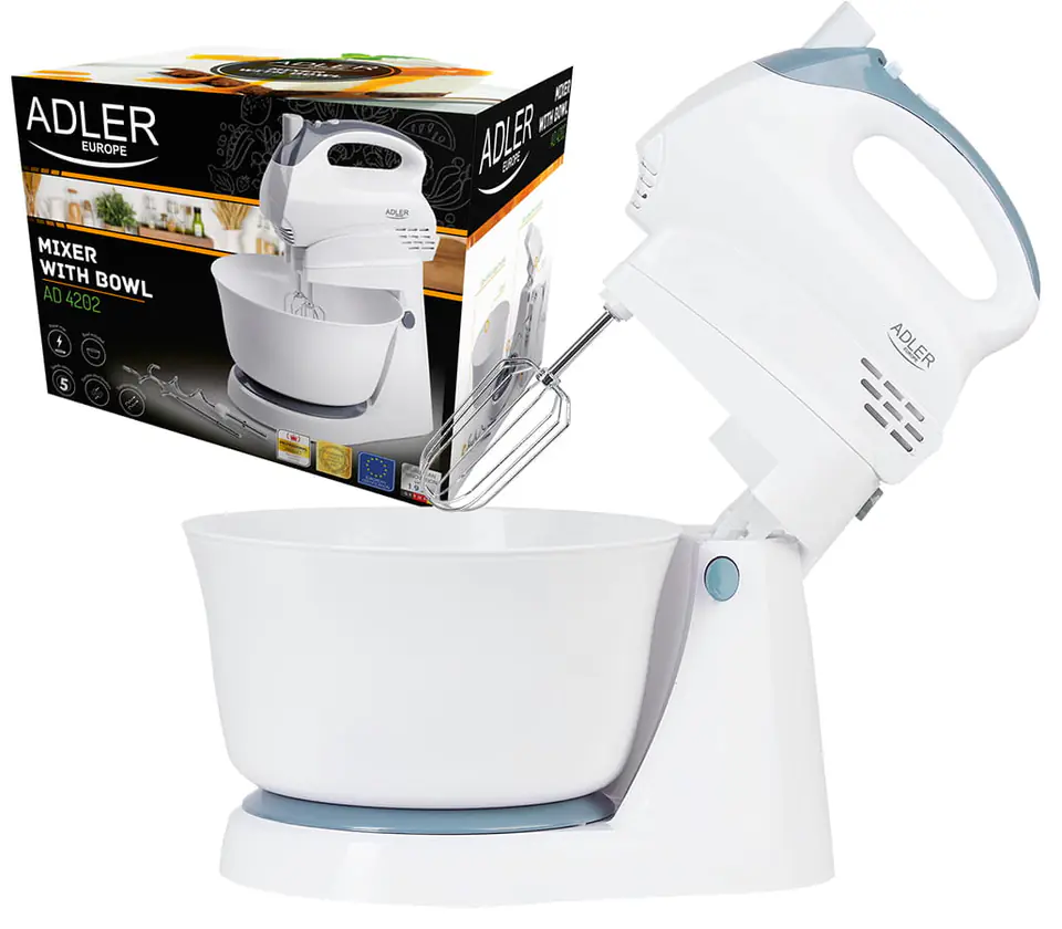 ⁨Food processor, mixer with a bowl 300W Adler AD 4202⁩ at Wasserman.eu