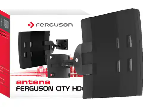⁨Antena DVB-T Ferguson Naziemna telewizja cyfrowa City HD⁩ w sklepie Wasserman.eu