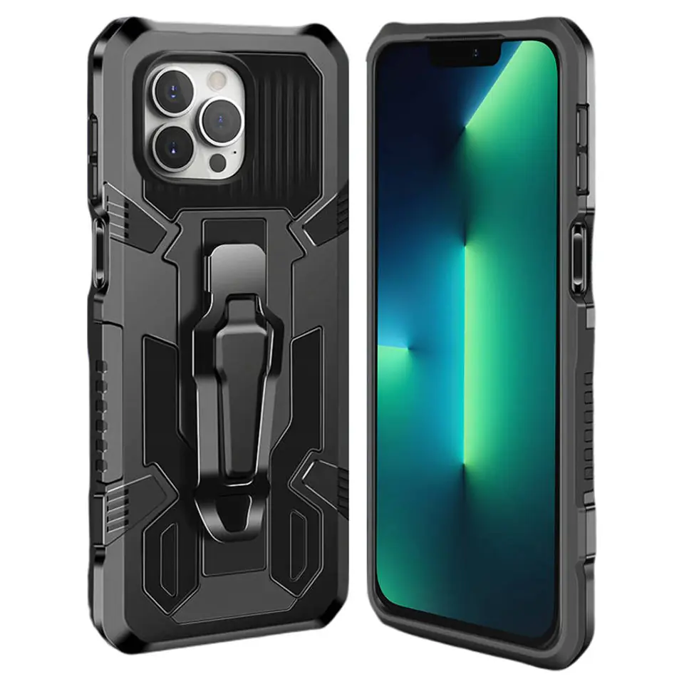 ⁨Case IPHONE 13 PRO Armoured Nexeri Tank Case black⁩ at Wasserman.eu