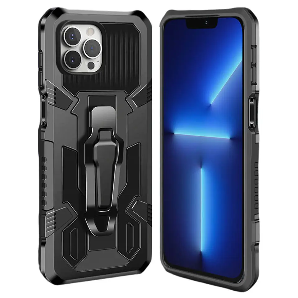 ⁨Case IPHONE 13 PRO MAX Armoured Nexeri Tank Case black⁩ at Wasserman.eu