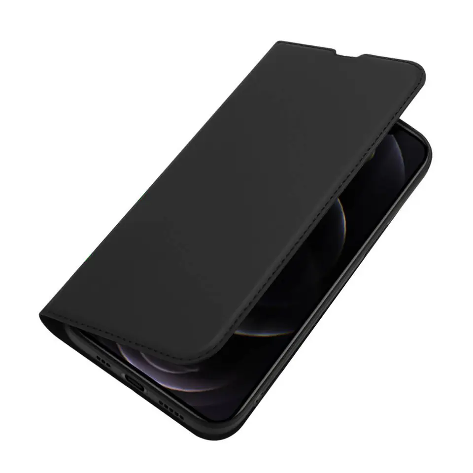 ⁨Case IPHONE 13 PRO with Dux Ducis Skin Leather black⁩ at Wasserman.eu