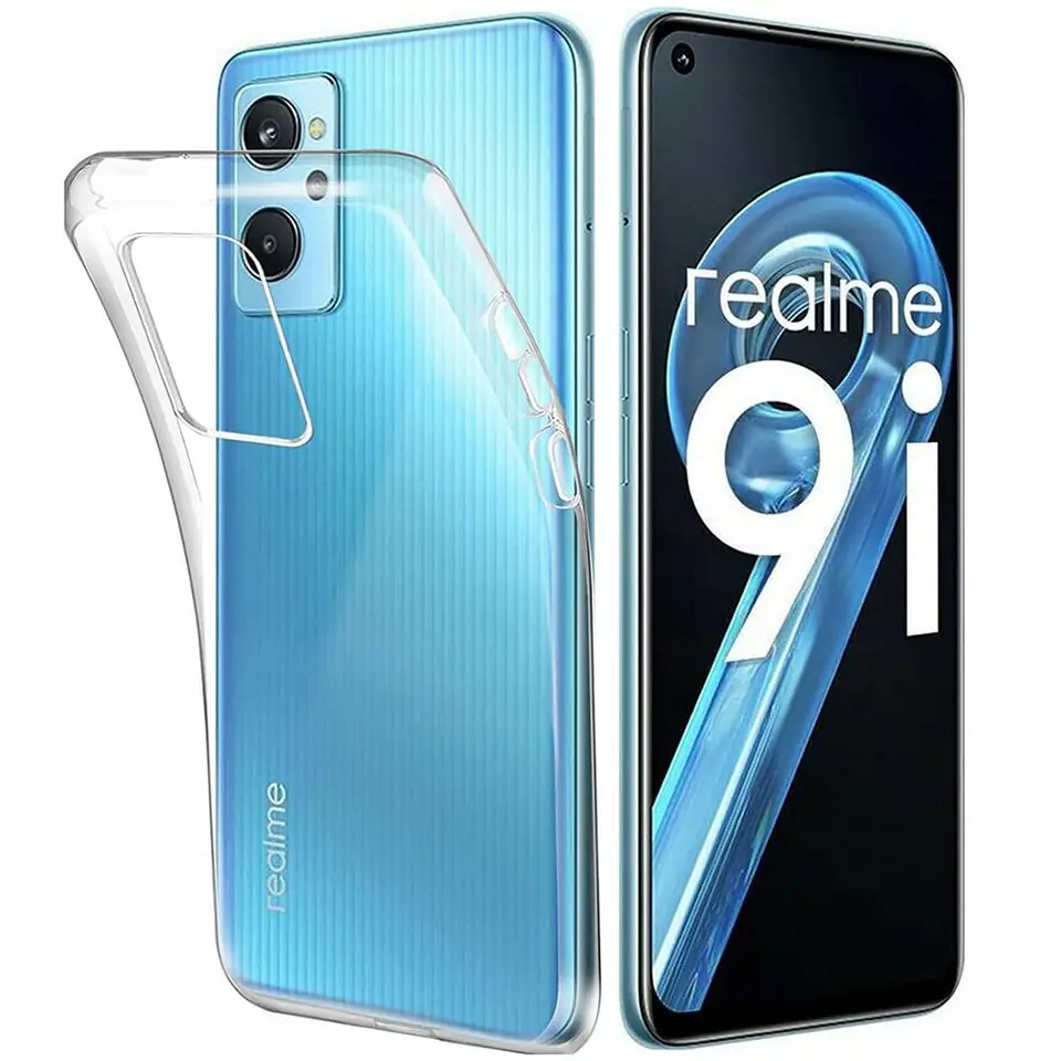 ⁨Case REALME 9i Nexeri Slim Case Protect 2mm transparent⁩ at Wasserman.eu