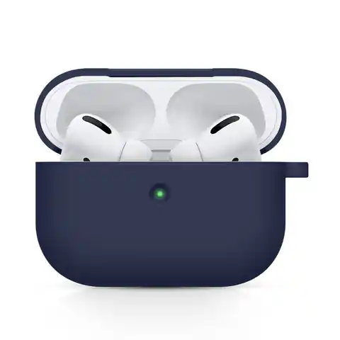 ⁨Case for APPLE AIRPODS PRO navy blue⁩ at Wasserman.eu