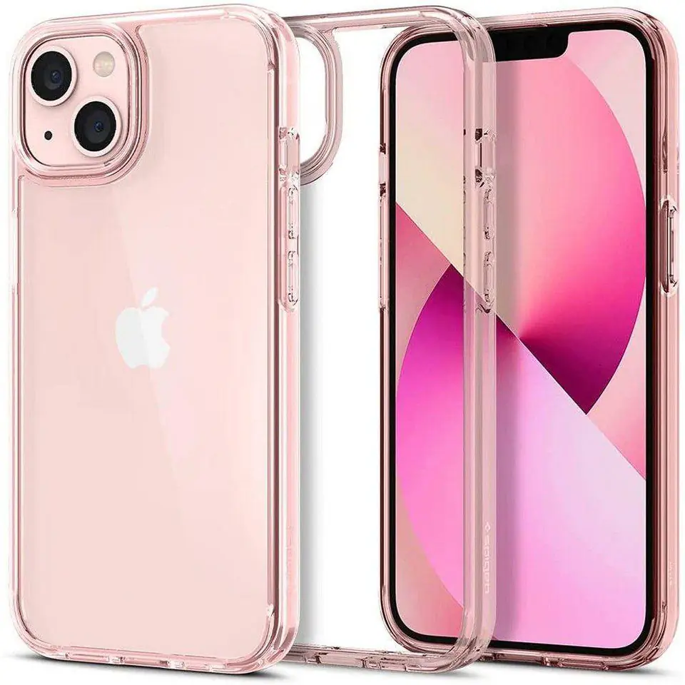 ⁨SPIGEN ULTRA HYBRID IPHONE 13 ROSE CRYSTAL⁩ w sklepie Wasserman.eu