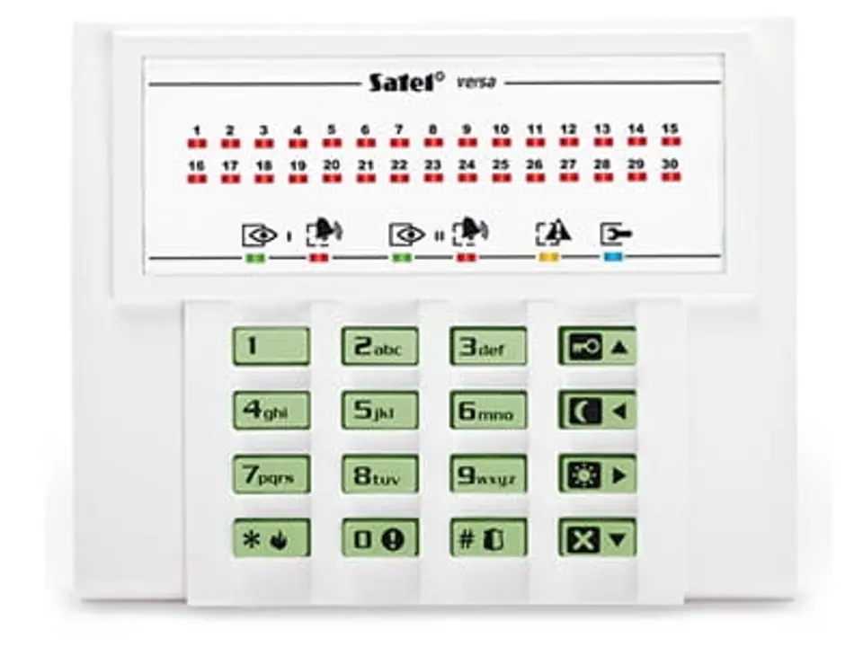 ⁨VERSA-LED-GR SATEL keypad⁩ at Wasserman.eu