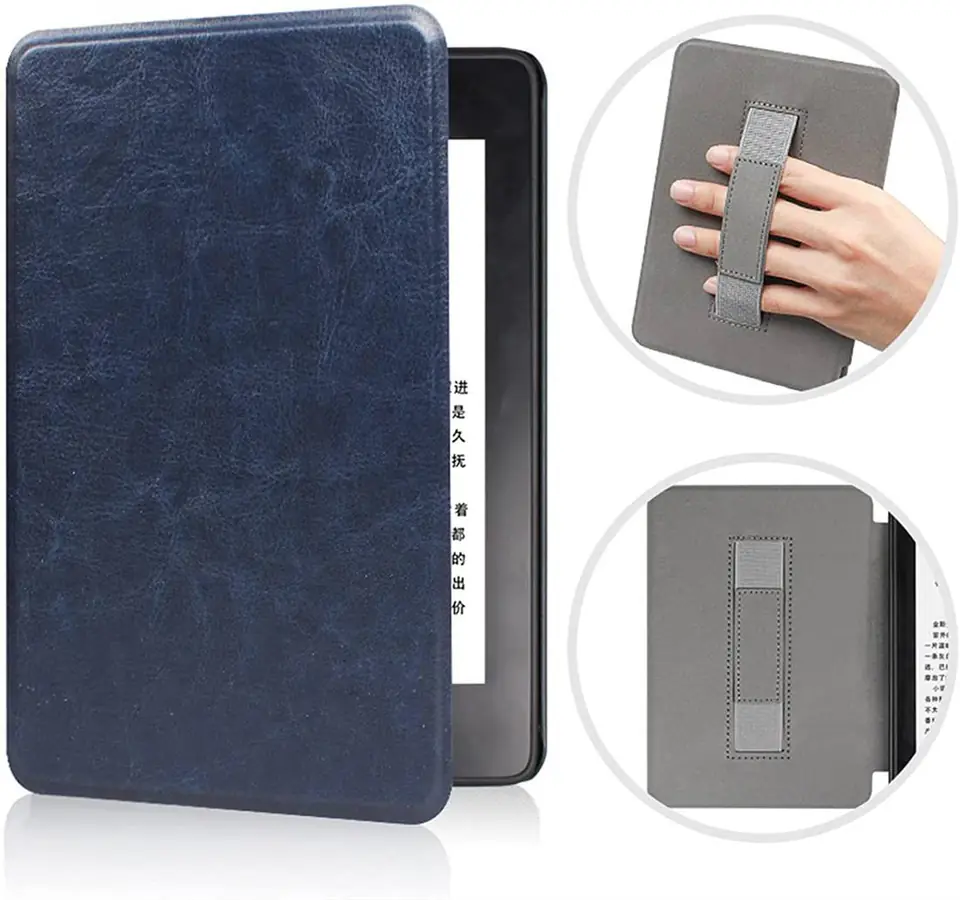 ⁨Etui do KINDLE PAPERWHITE 5 granatowe⁩ w sklepie Wasserman.eu