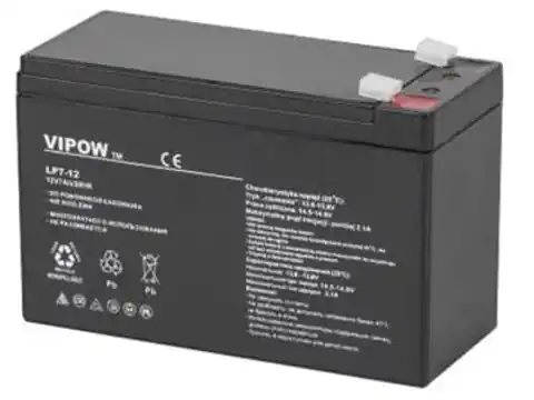 ⁨Gel Batterie 12V 7Ah Vipow BAT0211⁩ im Wasserman.eu