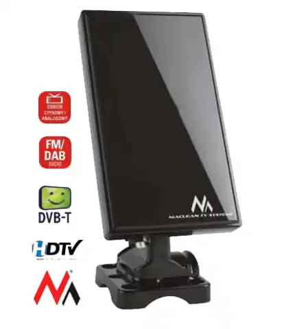 ⁨Antena DVB-T wewnętrzna-zewnętrzna Maclean MCTV-970⁩ w sklepie Wasserman.eu