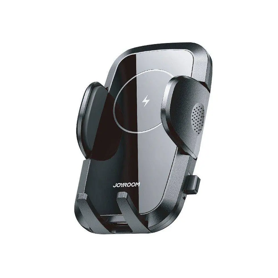 ⁨Uchwyt Samochodowy z 15W Ładowaniem Bezprzewodowym do Kratki Nawiewu / Wentylacyjnej USB-C 2A Joyroom (JR-ZS241) czarny⁩ w sklepie Wasserman.eu
