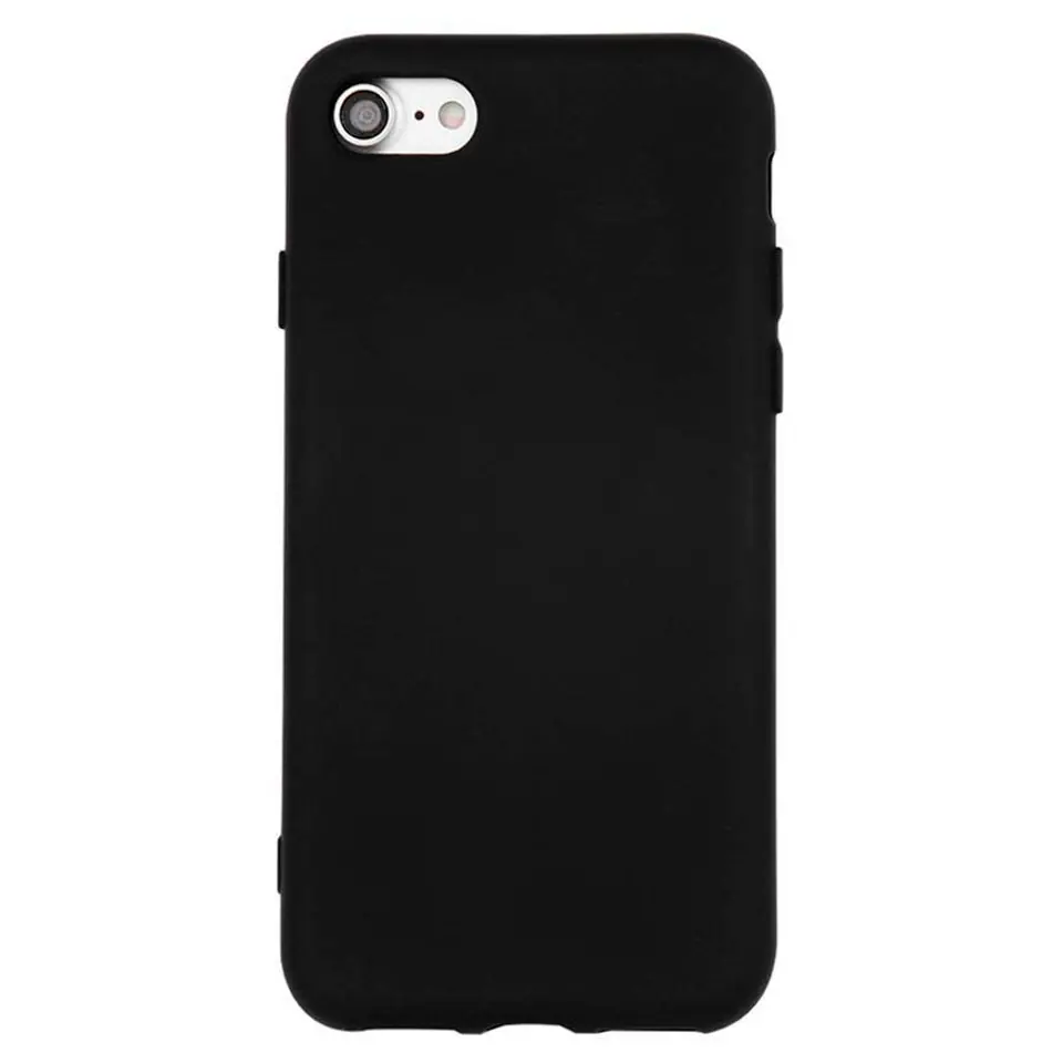 ⁨Case IPHONE 14 PRO MAX Silicone Case Elastic Silicone Black⁩ at Wasserman.eu