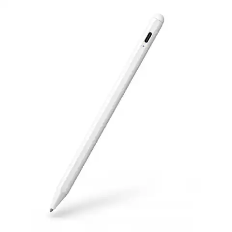 ⁨Rechargeable Stylus for iPad Tech-Protect Digital Stylus Pen white⁩ at Wasserman.eu