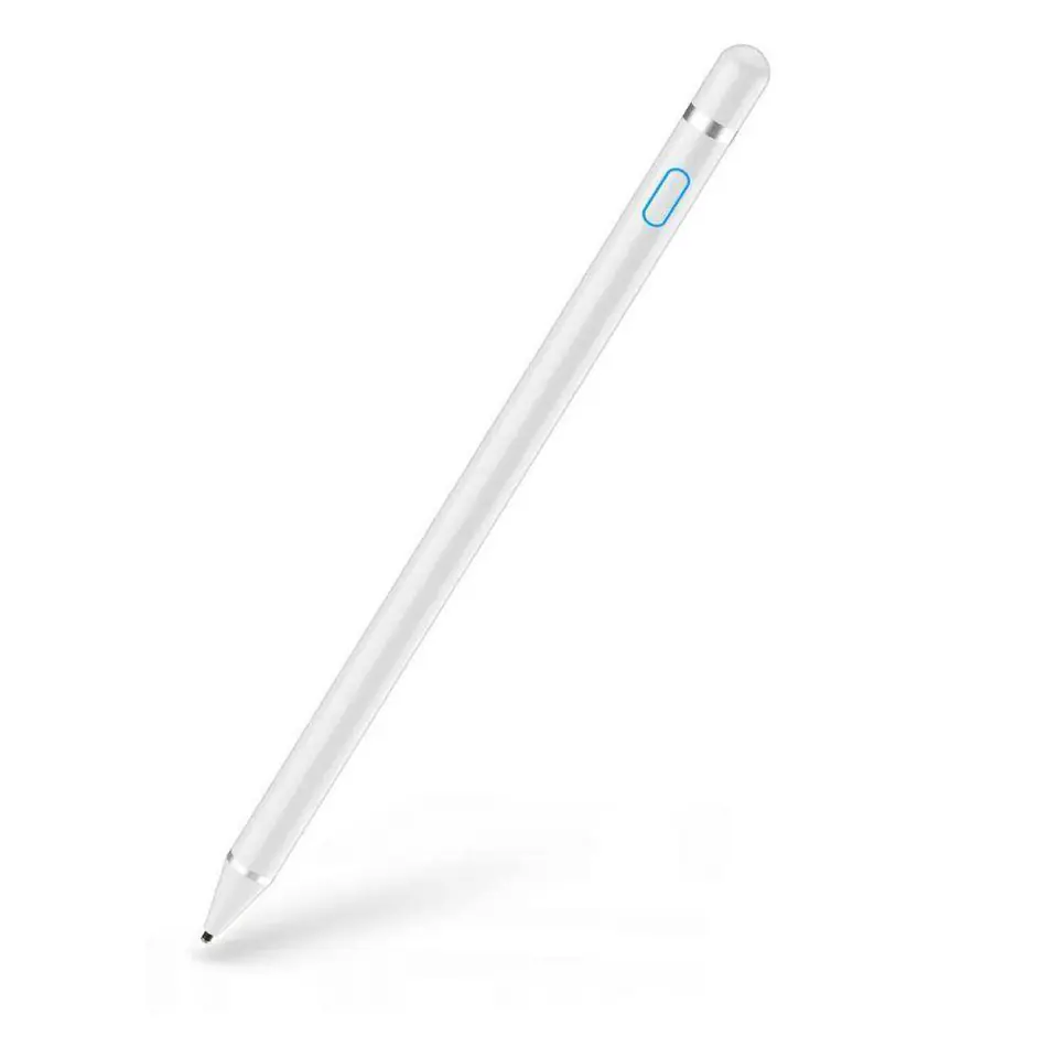 ⁨Rechargeable Stylus for Touch Screen Devices Tech-Protect Active Stylus Pen white⁩ at Wasserman.eu