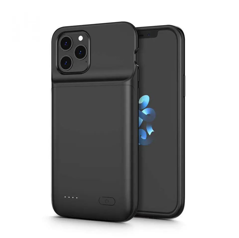 ⁨Case IPHONE 12 PRO Tech-Protect PowerCase 4800mAh black⁩ at Wasserman.eu