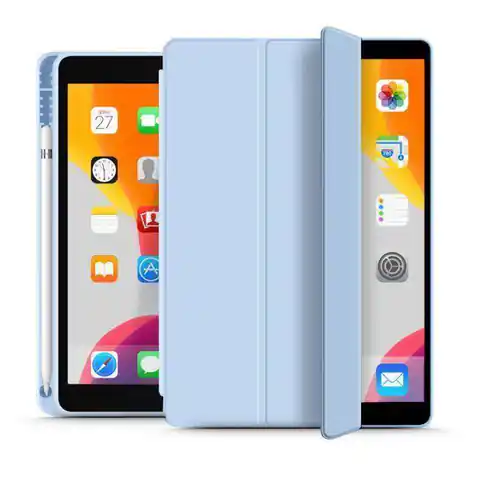 ⁨iPad Case 10.2" 2019 / 2020 / 2021 Tech-Protect SC Pen light blue⁩ at Wasserman.eu