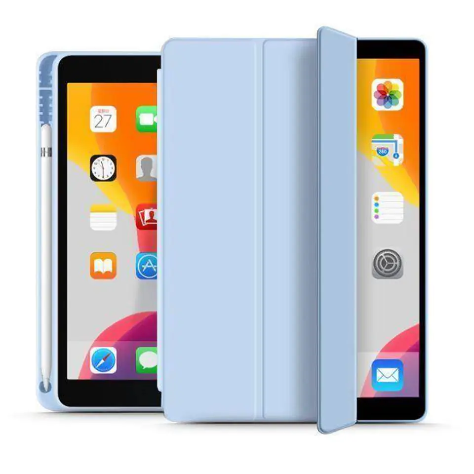 ⁨iPad Case 10.2" 2019 / 2020 / 2021 Tech-Protect SC Pen light blue⁩ at Wasserman.eu