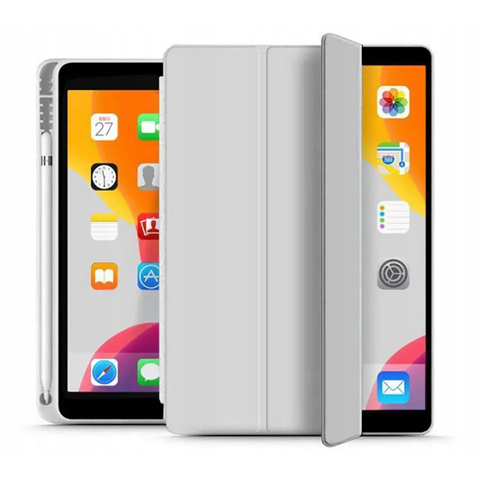 ⁨iPad Case 10.2" 2019 / 2020 / 2021 Tech-Protect SC Pen gray⁩ at Wasserman.eu