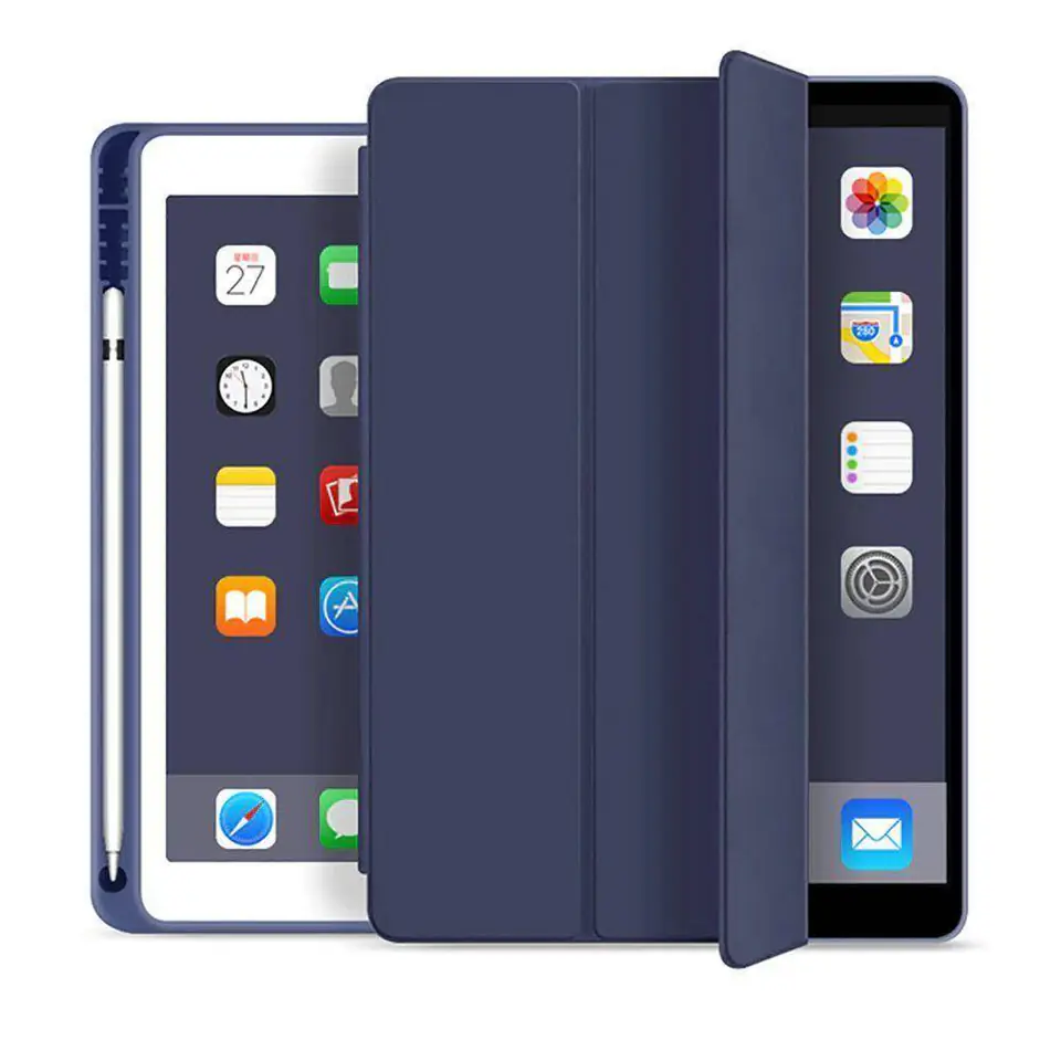 ⁨Etui IPAD 10,2" 2019 / 2020 / 2021 Tech-Protect SC Pen granatowe⁩ w sklepie Wasserman.eu