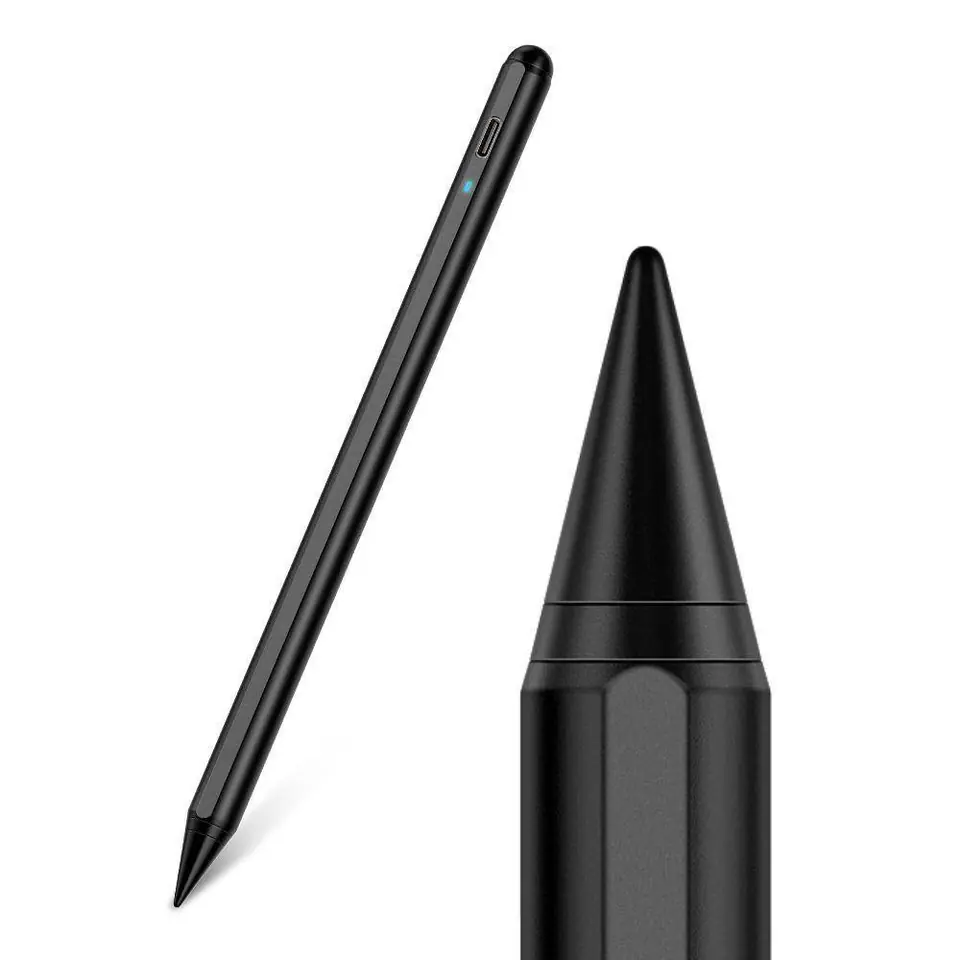 ⁨Rechargeable Stylus for iPad ESR Digital+ Magnetic Stylus Pen black⁩ at Wasserman.eu