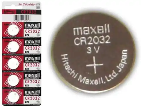 ⁨Bateria litowa 3V CR2032 Maxell⁩ w sklepie Wasserman.eu