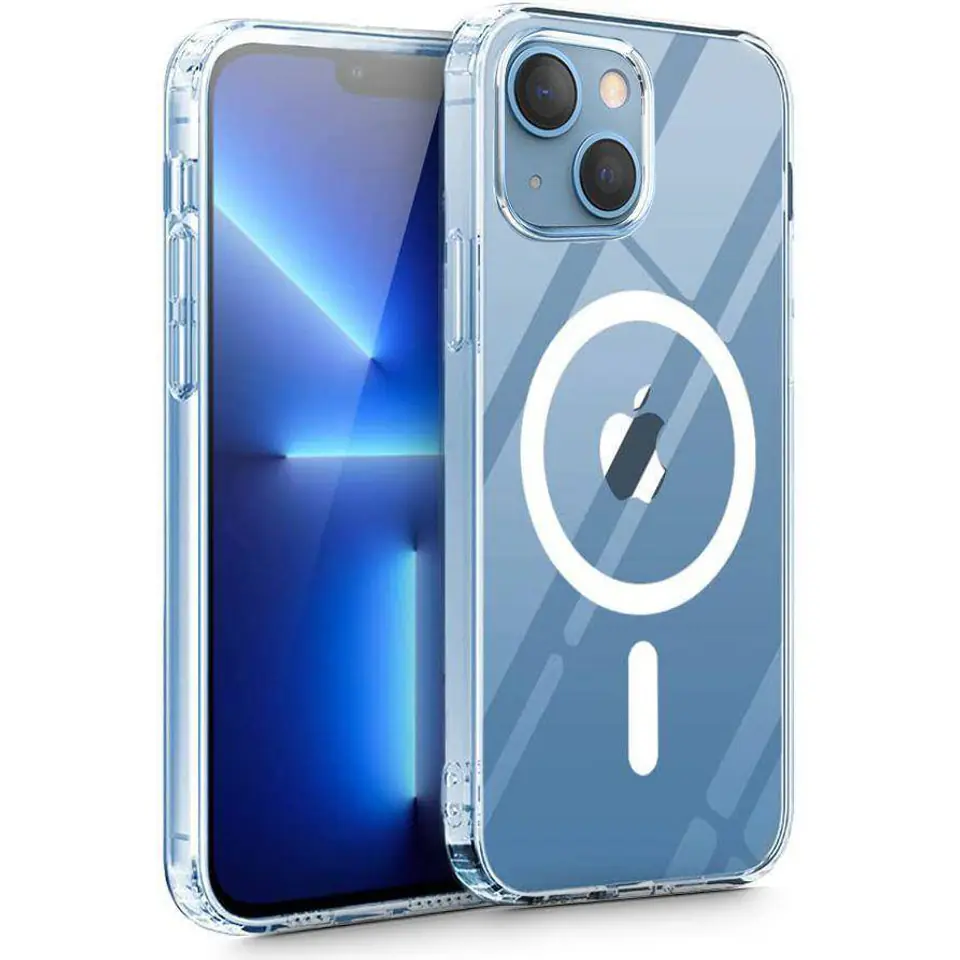 ⁨Case IPHONE 13 MINI Tech-Protect Magmat MagSafe Clear transparent⁩ at Wasserman.eu