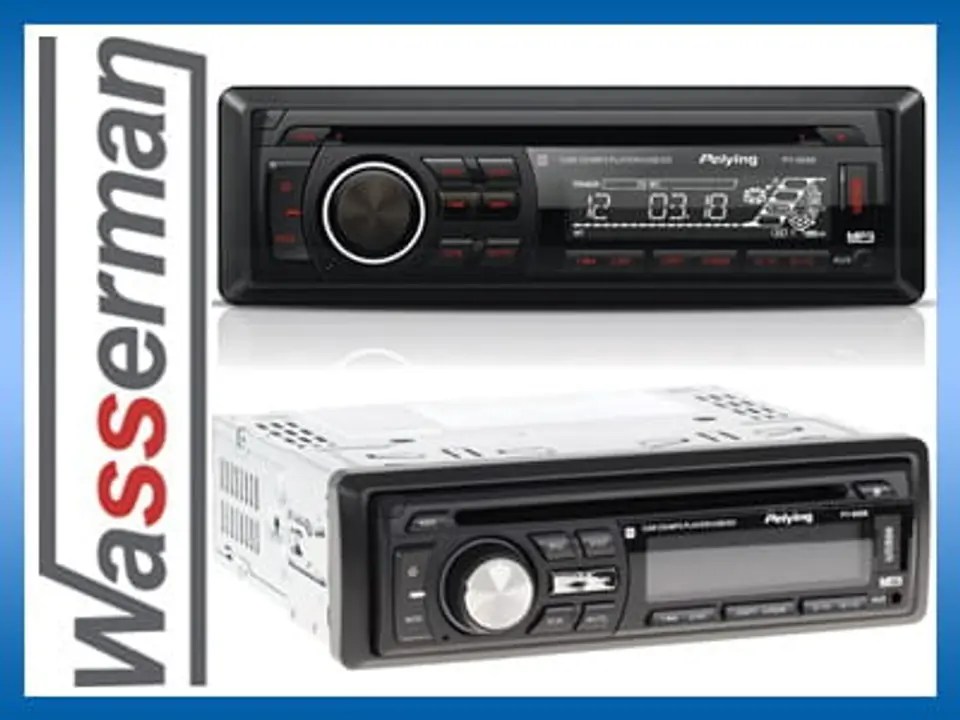 Radio samochodowe PEIYING PY6688 CD USB AUX SD w sklepie Wasserman.eu