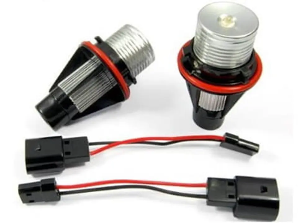 Zastaw markerów LED do BMW. Białe ringi F608-624C6 w sklepie Wasserman.eu