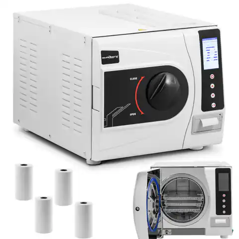 ⁨Pressure steam autoclave for sterilization of instruments 6 programs printer class B LCD 23 l⁩ at Wasserman.eu