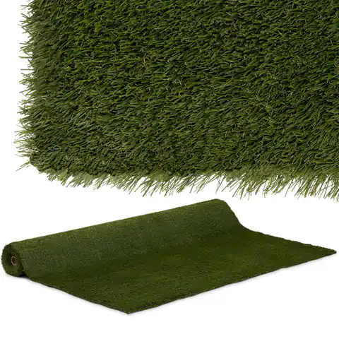 ⁨Sztuczna trawa na taras balkon miękka 30 mm 20/10 cm 200 x 400 cm⁩ w sklepie Wasserman.eu