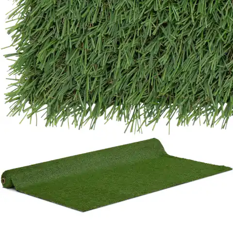 ⁨Sztuczna trawa na taras balkon miękka 20 mm 13/10 cm 200 x 500 cm⁩ w sklepie Wasserman.eu