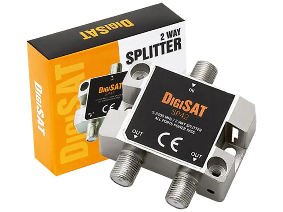 ⁨DigiSAT Splitter SP42 1x2⁩ at Wasserman.eu