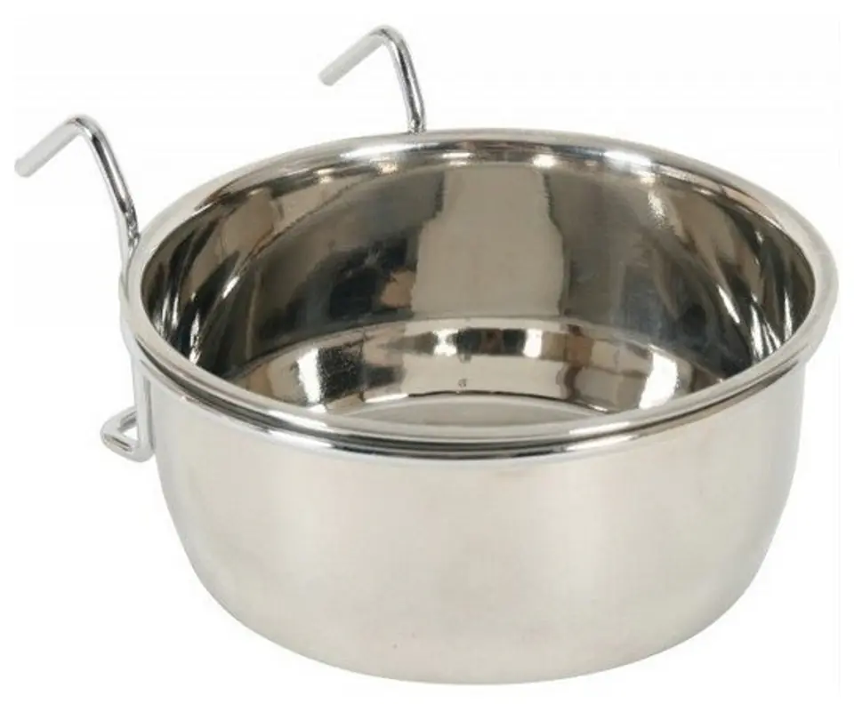 ⁨Zolux Hanging Bowl Inox 9cm 0,26L [475110]⁩ at Wasserman.eu