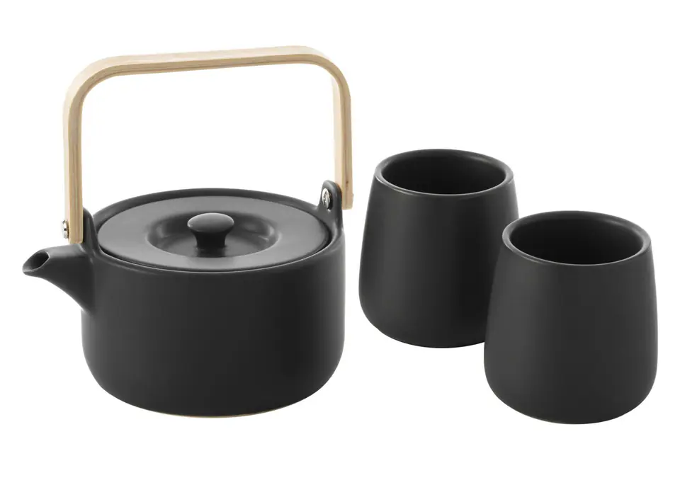Tea Black Set 2 Tassen mit Krug im Wasserman.eu