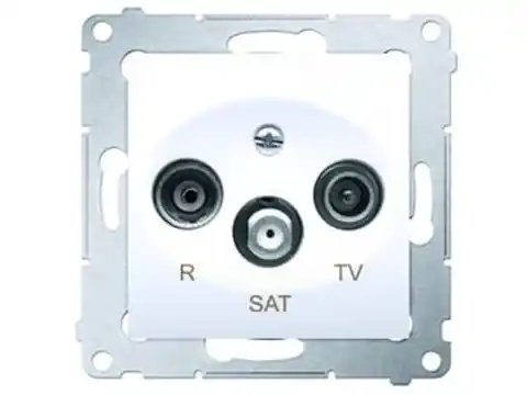 ⁨Gniazdo końcowe R-TV-SAT Simon DASK 01.11 białe 1C60-455E1_20141016130428⁩ w sklepie Wasserman.eu