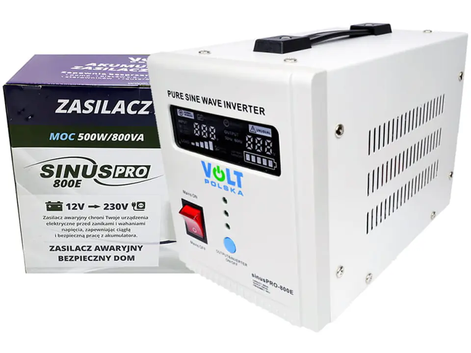 ⁨Inverter 12V / 230V 800VA Volt SinusPRO 800E⁩ at Wasserman.eu