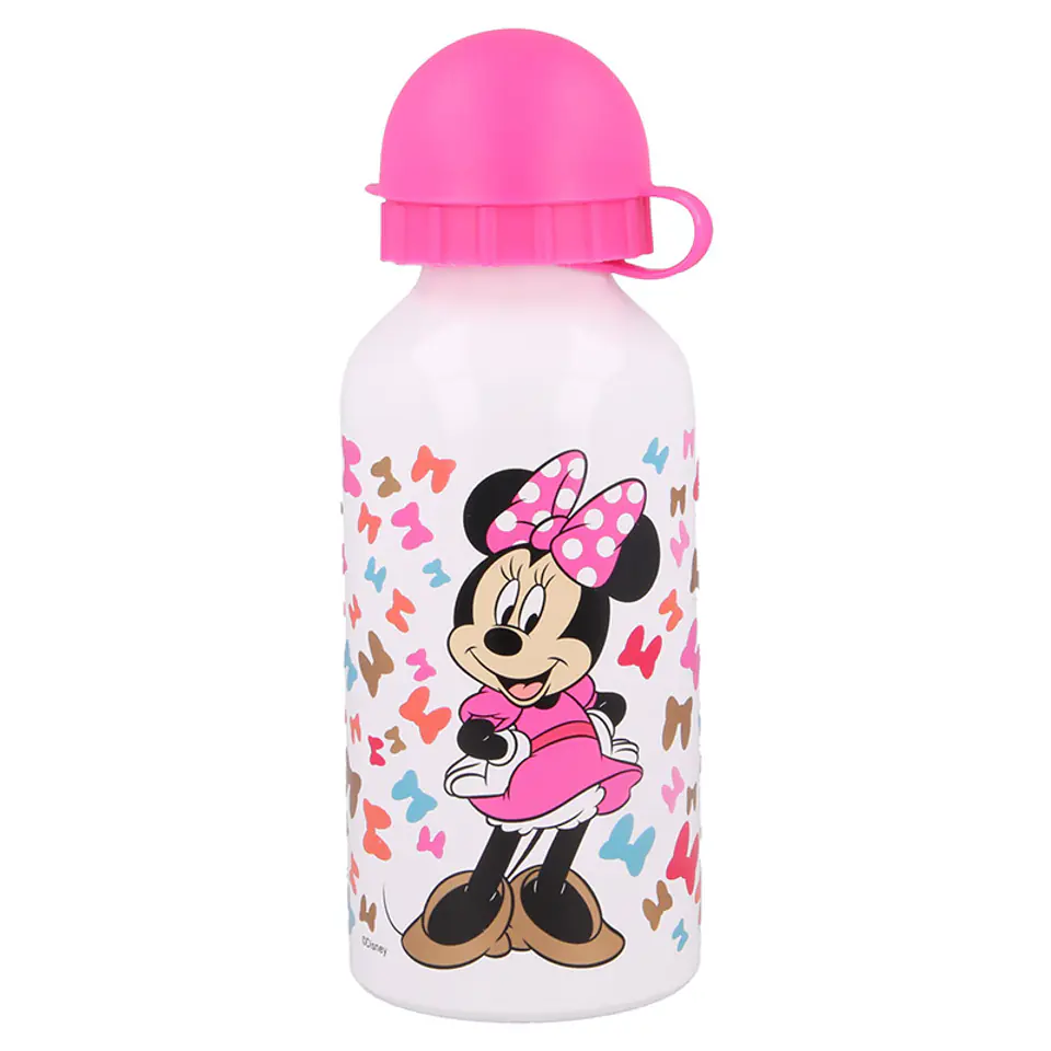 Minnie Mouse - Aluminiowa butelka / bidon 400 ml w sklepie Wasserman.eu