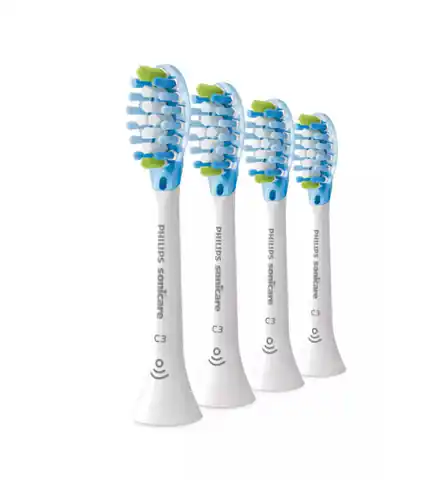 ⁨Philips Sonicare C3 Premium Plaque Defence Toothbrush heads HX9044/17 Heads, Number of brush heads included 4, White⁩ w sklepie Wasserman.eu