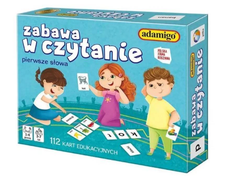 ⁨Zabawa w czytanie gra edukacyjna⁩ w sklepie Wasserman.eu