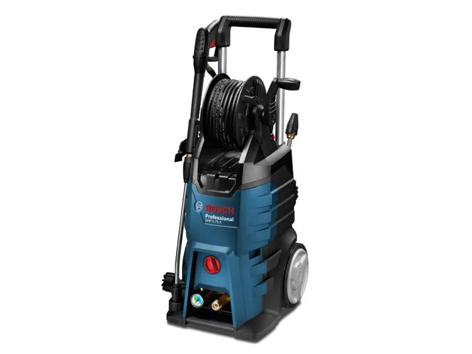 ⁨Bosch GHP 5-75 X pressure washer Compact Electric 9.5 l/h 2600 W Black, Blue⁩ at Wasserman.eu