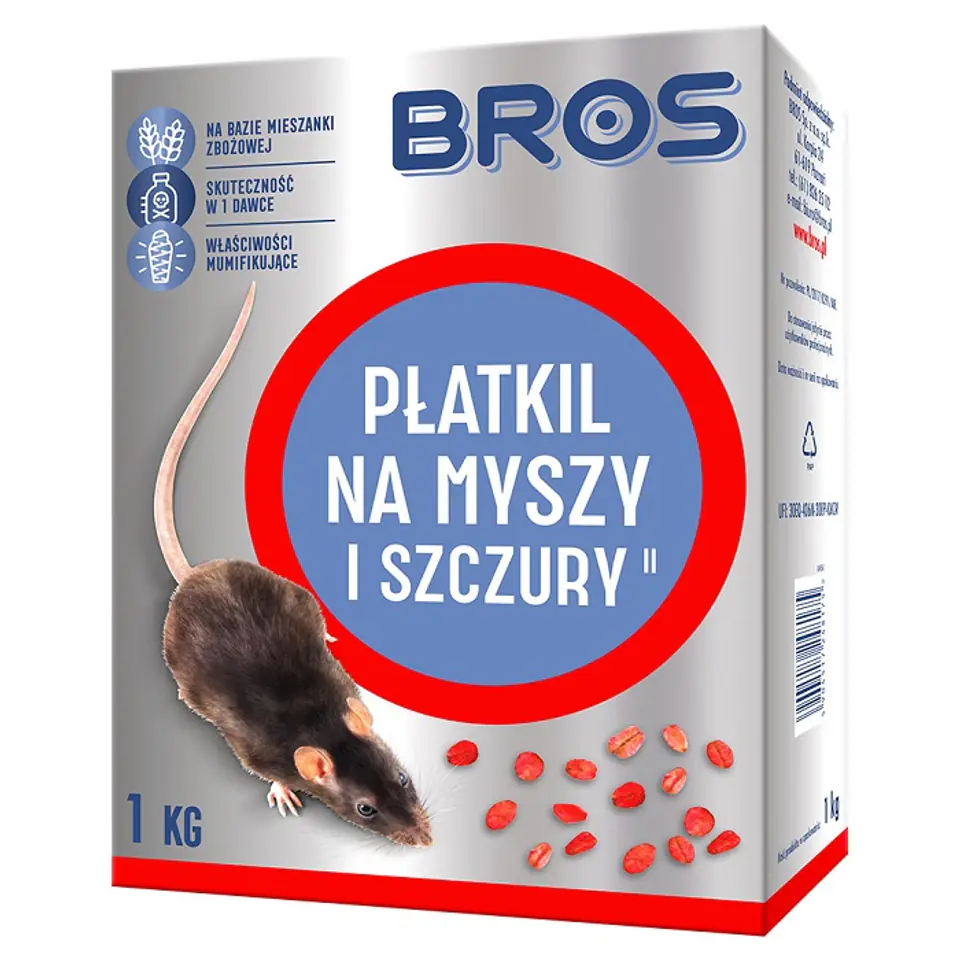 ⁨PŁATKIL NA MYSZY I SZCZURY 1KG⁩ w sklepie Wasserman.eu