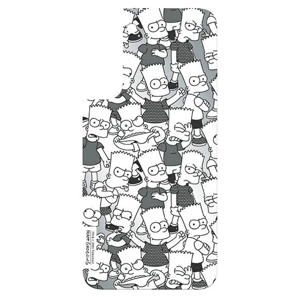 ⁨Panel Samsung GP-TOU021HOOJW do etui Frame Cover do Galaxy S22+ Simpsons biały/white⁩ w sklepie Wasserman.eu